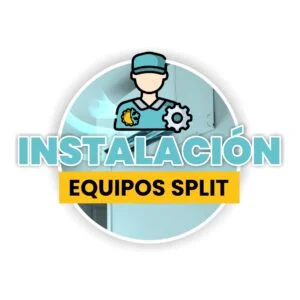 instalación básica de split con climatías