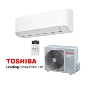 Split de pared marca Toshiba mod. Seiya II 13 (R32) de 2.640 frig. Clase A++