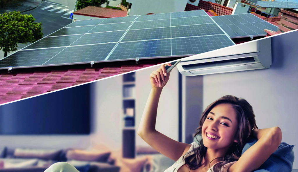 aire acondicionado con energía solar