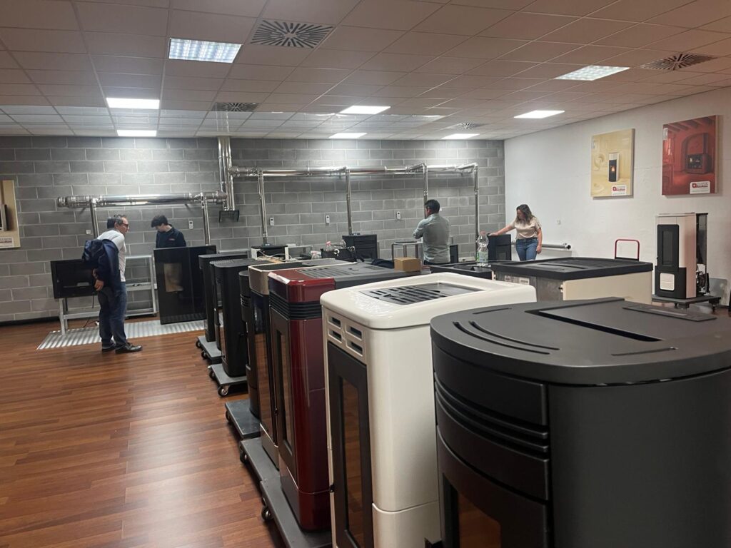 Exposición de estufas de Nórdica Extraflame 3