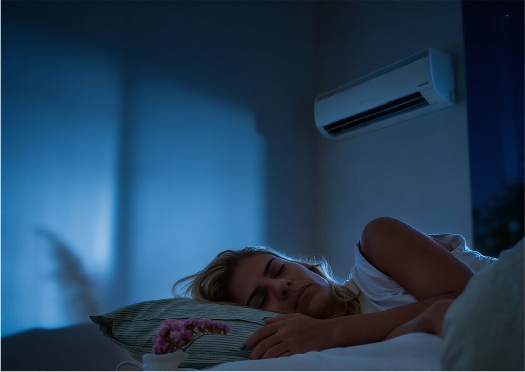 consejos para dormir con el aire acondicionado